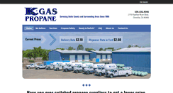 Desktop Screenshot of kgaspropane.com